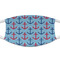 Anchors & Waves Cloth Face Mask (T-Shirt Fabric)