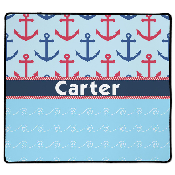 Custom Anchors & Waves XL Gaming Mouse Pad - 18" x 16" (Personalized)
