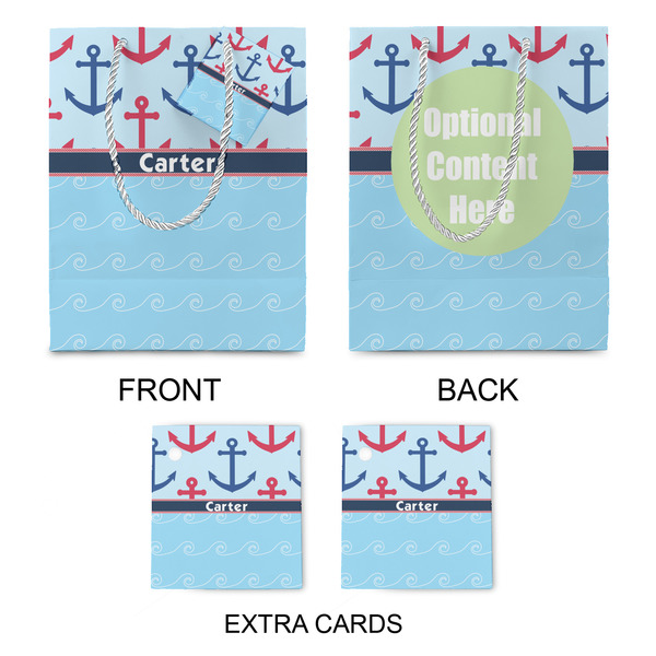 Anchors & Waves Medium Gift Bag - Approval