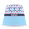 Anchors & Waves Poly Film Empire Lampshade - Front View