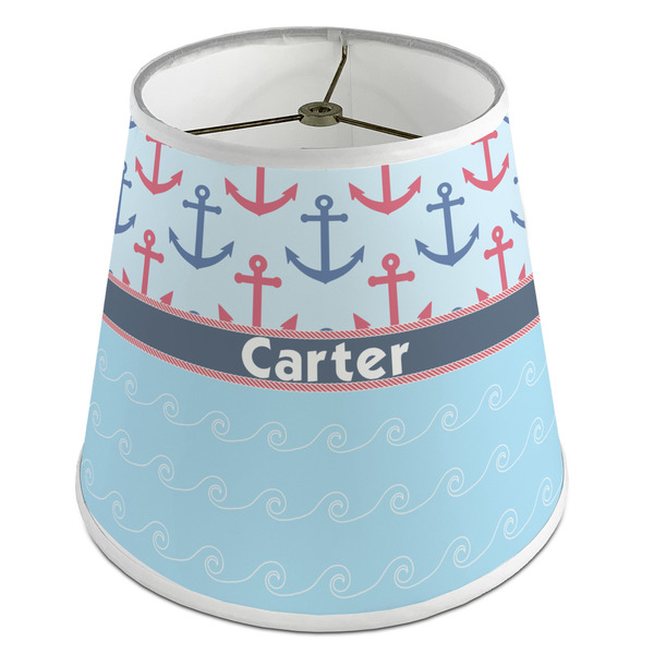 Custom Anchors & Waves Empire Lamp Shade (Personalized)