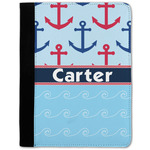 Anchors & Waves Notebook Padfolio w/ Name or Text