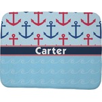 Anchors & Waves Memory Foam Bath Mat - 48"x36" (Personalized)