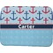Anchors & Waves Memory Foam Bath Mat - 48"x36" (Personalized)