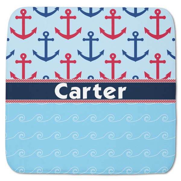 Anchors & Waves Memory Foam Bath Mat 48 X 48