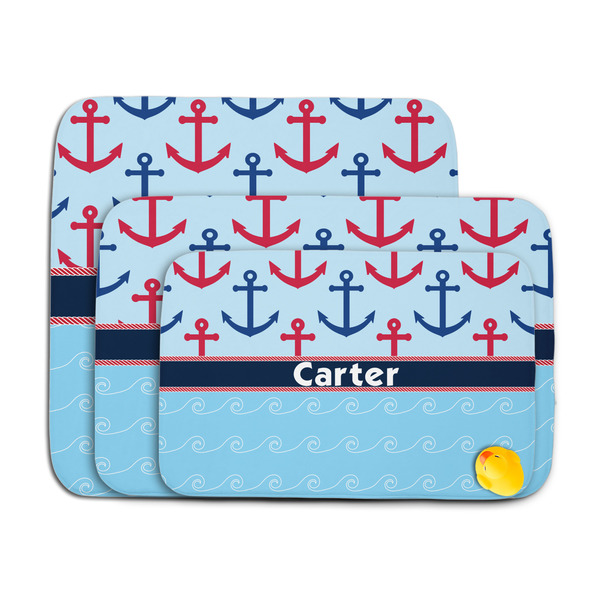 Anchors & Waves Memory Foam Bath Mat - MAIN PARENT