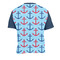Anchors & Waves Men's Crew Neck T Shirt Medium - Back