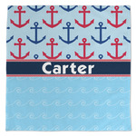 Anchors & Waves Microfiber Dish Towel (Personalized)