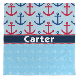 Anchors & Waves Microfiber Dish Towel (Personalized)