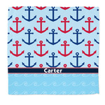 Anchors & Waves Microfiber Dish Rag (Personalized)