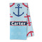 Anchors & Waves Kitchen Towel - Microfiber (Personalized)