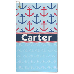 Anchors & Waves Microfiber Golf Towel (Personalized)