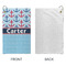 Anchors & Waves Microfiber Golf Towels - Small - APPROVAL