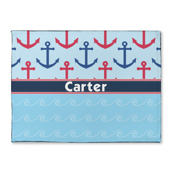 Custom Anchors & Waves Microfiber Screen Cleaner (Personalized)