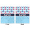 Anchors & Waves Minky Blanket - 50"x60" - Double Sided - Front & Back