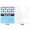 Anchors & Waves Minky Blanket - 50"x60" - Single Sided - Front & Back