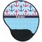 Anchors & Waves Mouse Pad with Wrist Support - Main
