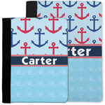 Anchors & Waves Notebook Padfolio w/ Name or Text