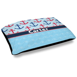 Anchors & Waves Outdoor Dog Bed - Large (Personalized)
