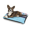 Anchors & Waves Outdoor Dog Beds - Medium - IN CONTEXT