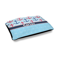 Anchors & Waves Outdoor Dog Bed - Medium (Personalized)