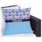 Anchors & Waves Outdoor Pillow (Personalized)