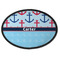 Anchors & Waves Oval Patch