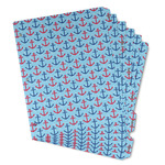 Anchors & Waves Binder Tab Divider - Set of 6 (Personalized)
