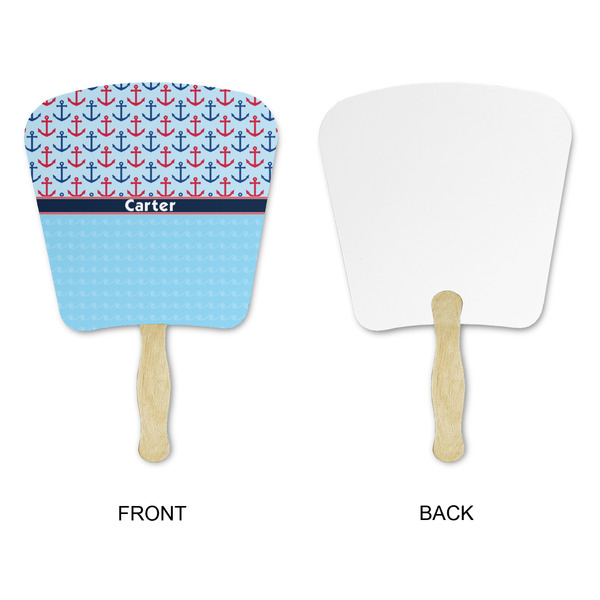 Anchors & Waves Paper Fans - Approval