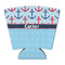 Anchors & Waves Party Cup Sleeves - with bottom - FRONT