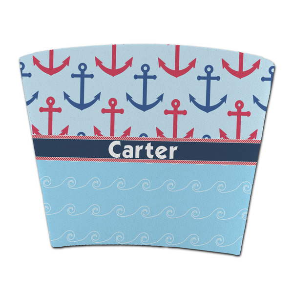 Custom Anchors & Waves Party Cup Sleeve - without bottom (Personalized)