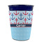 Anchors & Waves Party Cup Sleeves - without bottom - FRONT (on cup)