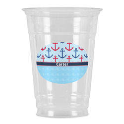Anchors & Waves Party Cups - 16oz (Personalized)