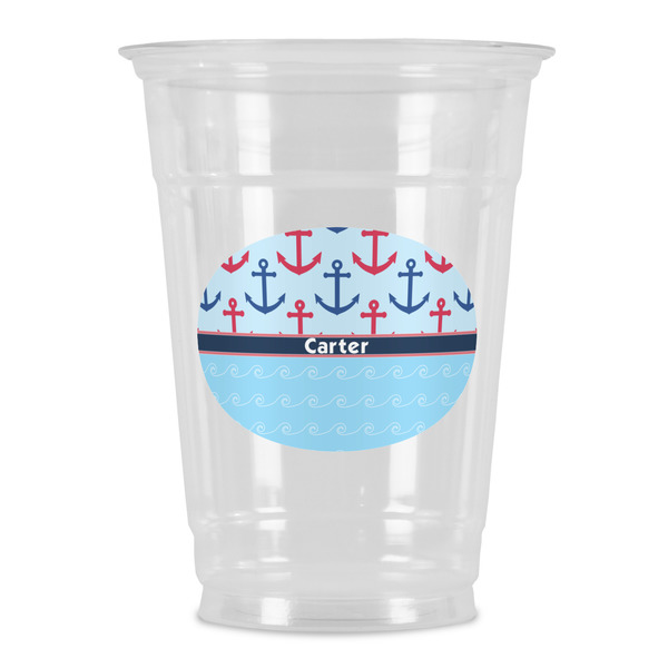 Custom Anchors & Waves Party Cups - 16oz (Personalized)