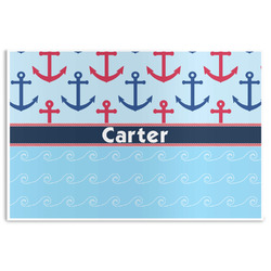 Anchors & Waves Disposable Paper Placemats (Personalized)