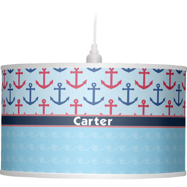 Anchors & Waves Pendant Lamp Shade