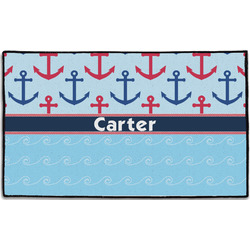 Anchors & Waves Door Mat - 60"x36" (Personalized)