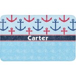 Anchors & Waves Bath Mat (Personalized)