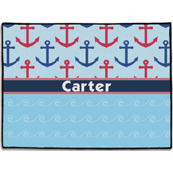 Anchors & Waves Door Mat (Personalized)