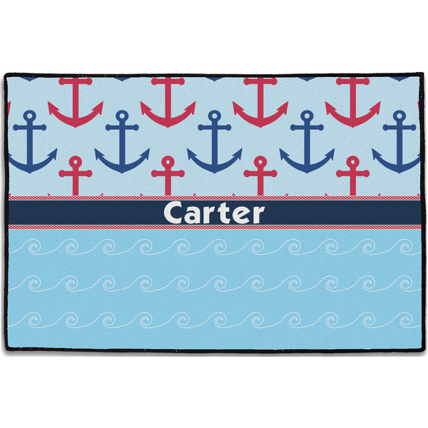 Anchors & Waves Personalized Door Mat - 36x24 (APPROVAL)
