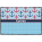 Anchors & Waves Door Mat - 36"x24" (Personalized)