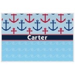 Anchors & Waves Laminated Placemat w/ Name or Text