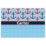 Anchors & Waves Laminated Placemat w/ Name or Text