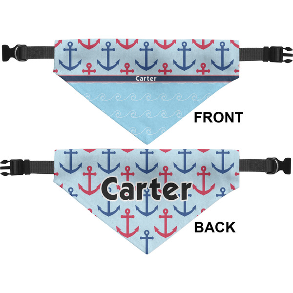 Anchors & Waves Pet Bandana Approval