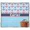 Anchors & Waves Outdoor Picnic Blanket (Personalized)