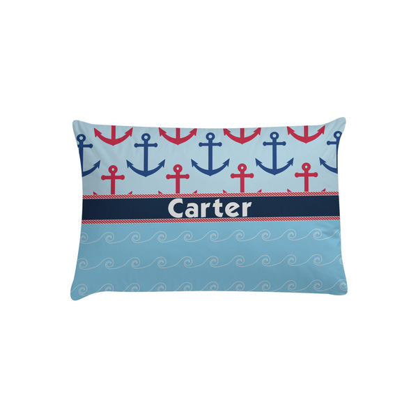 Custom Anchors & Waves Pillow Case - Toddler (Personalized)