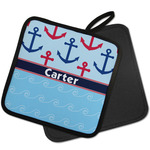 Anchors & Waves Pot Holder w/ Name or Text