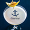 Anchors & Waves Printed Drink Topper - Large - In Context