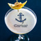 Anchors & Waves Printed Drink Topper - XLarge - In Context