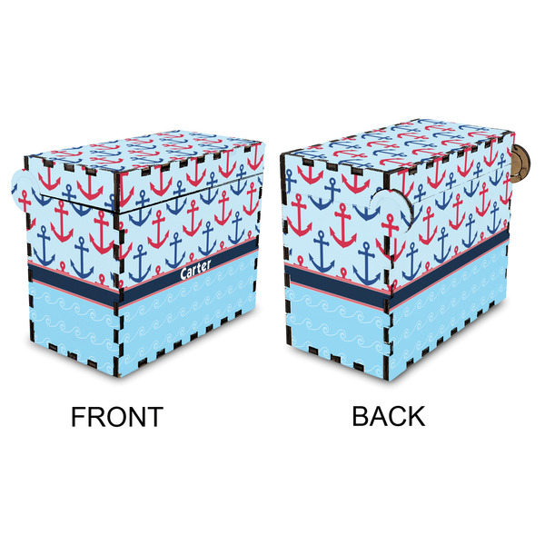 Anchors & Waves Recipe Box - Full Color - Approval